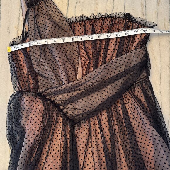 NWT Anthropologie Tulle Dot Maxi Dress - Picture 8 of 16